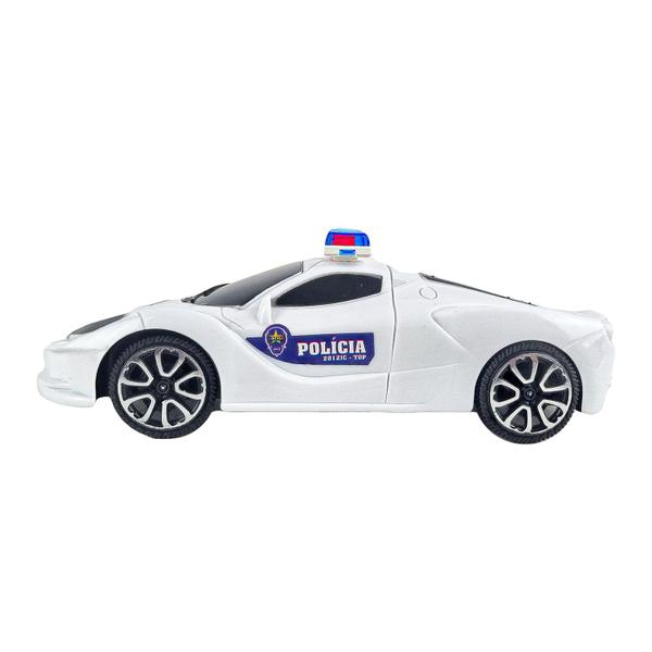 Imagem de Brinquedo Policial Carro 1:24 Crianças Com Controle Remoto - Art Brink