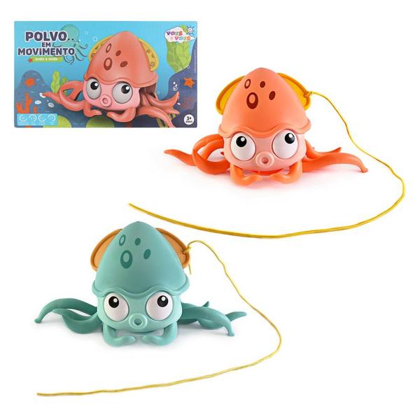 Brinquedo Polvo Infantil com Movimento - Toys&Toys Imagem de Brinquedo Polvo Infantil com Movimento