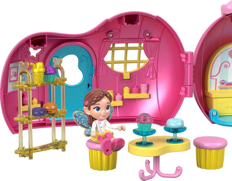 Imagem de Brinquedo pré-escolar Fisher-Price Butterbeans Café On-The-Go há mais de 3 anos