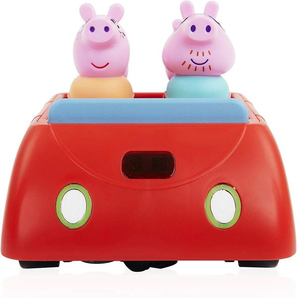 Imagem de Brinquedo pré-escolar interativo Peppa Pig Clever Car com luzes