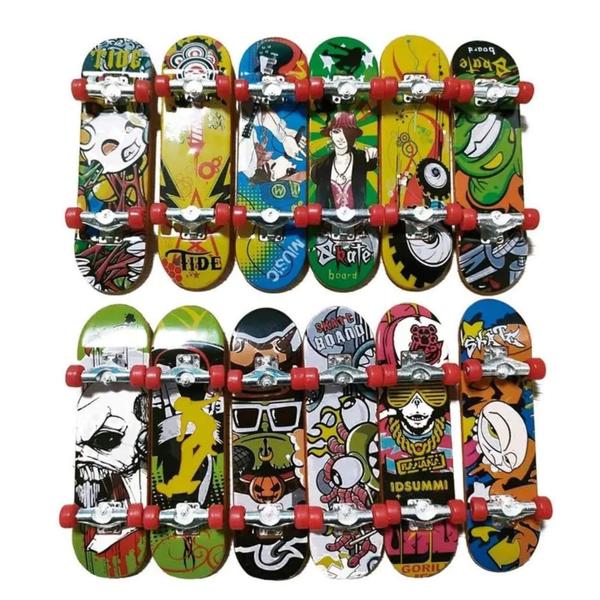 Imagem de Brinquedo Prodeck Skate de Dedo 2PC c Acessórios e Personalizável Estampa Sortida Multilaser-BR1804