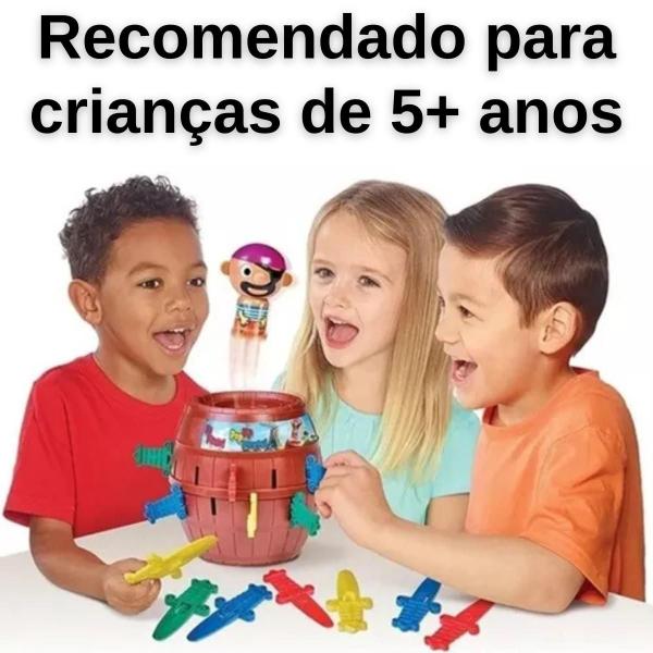 Imagem de Brinquedo Pula Pirata do Barril Jogos de Criança Divertido