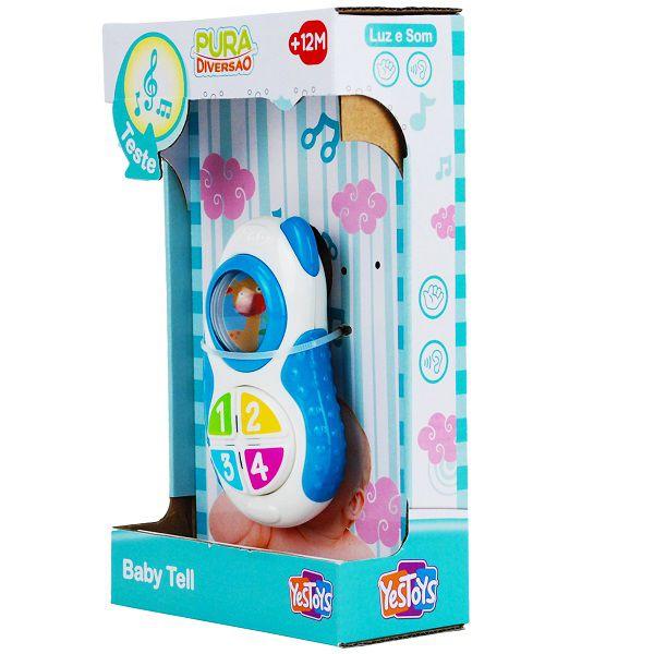 Imagem de Brinquedo Pura Diversao BABY TELL Yestoys Azul