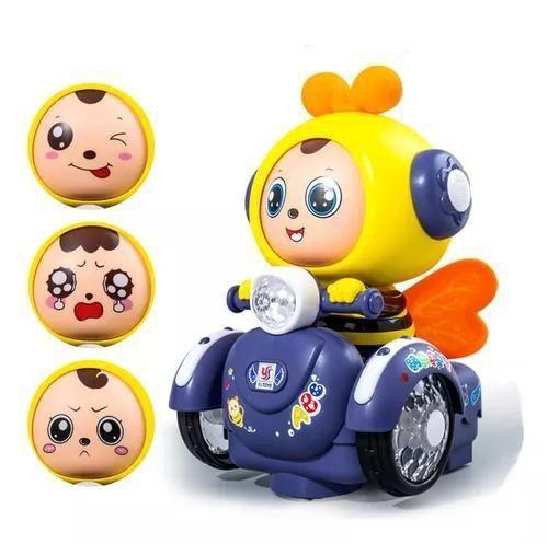 Imagem de Brinquedo Robô Abelha Troca Expressões Faciais Sons E Luzes