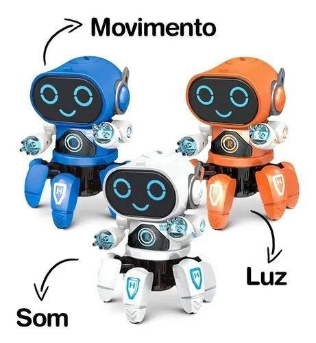 Imagem de Brinquedo Robô Dançarino Amigo Legal com Som Luzes 3d E Movimento Modelo Genext