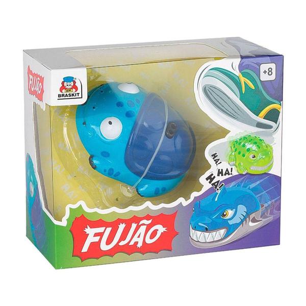 Imagem de Brinquedo Robô Fujão Braskit C/ Sensor Interativo F Para Crianças Agitadas Hiperativas