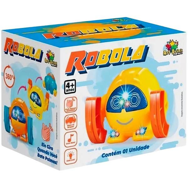 Imagem de Brinquedo Robô Robola 360 Com Sensor, Luz e Som - Art Brink