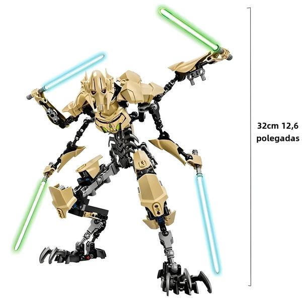 Imagem de Brinquedo Robô Star Wars General Grievous com Sabre de Luz - Modelo de Combate Disney Ksz714