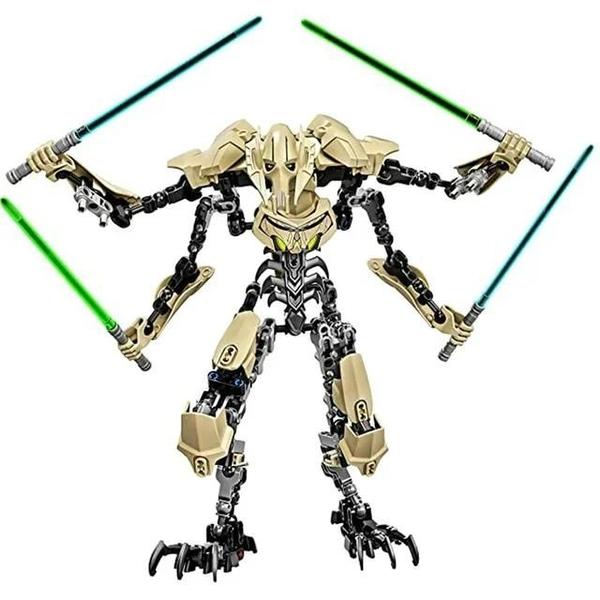 Imagem de Brinquedo Robô Star Wars General Grievous com Sabre de Luz - Modelo de Combate Disney Ksz714