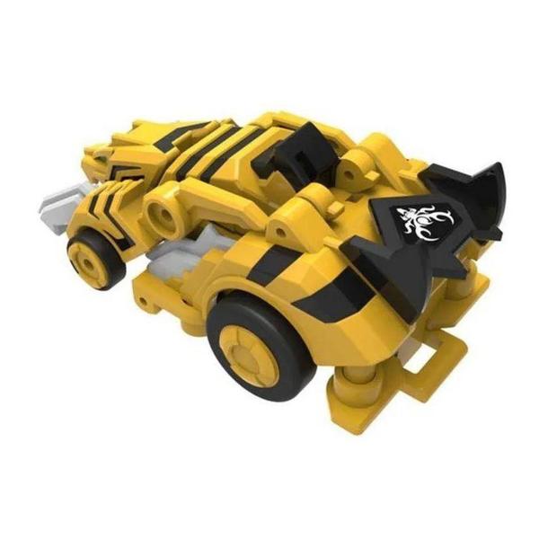 Imagem de Brinquedo Robot Racerz Sonic Cheetah De Fricção +3 anos Multikids Amarelo - Br860