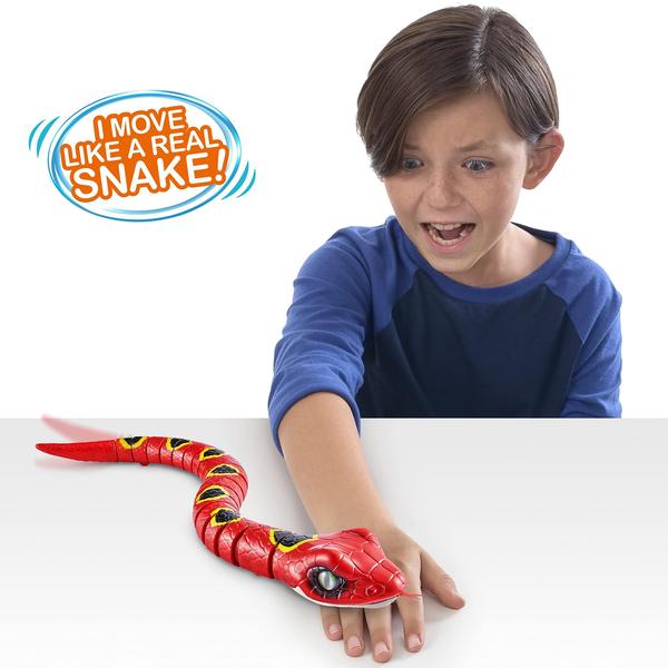 Imagem de Brinquedo Robotic Snake Robo Alive Slithering Series 3 Red ZURU