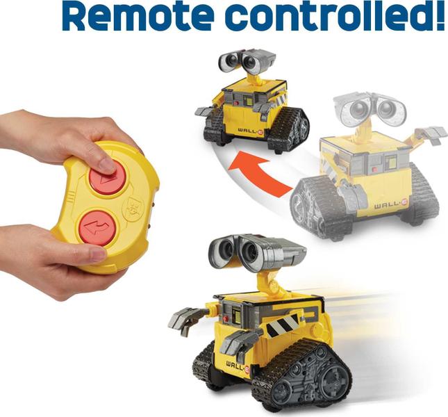 Imagem de Brinquedo robótico Mattel Disney Pixar WALL-E com controle remoto