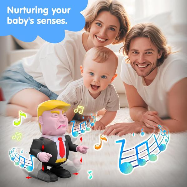 Imagem de Brinquedo robótico TOYTANLIFE Trump recarregável com música e dança