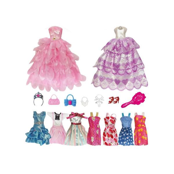 Imagem de Brinquedo Roupa Acessorios De Bonecas Doll Dress Sortidos