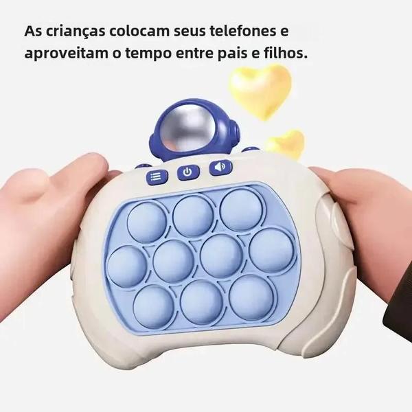 Imagem de Brinquedo Sensorial Astronauta Bolha Pop para Crianças - Iluminação LED