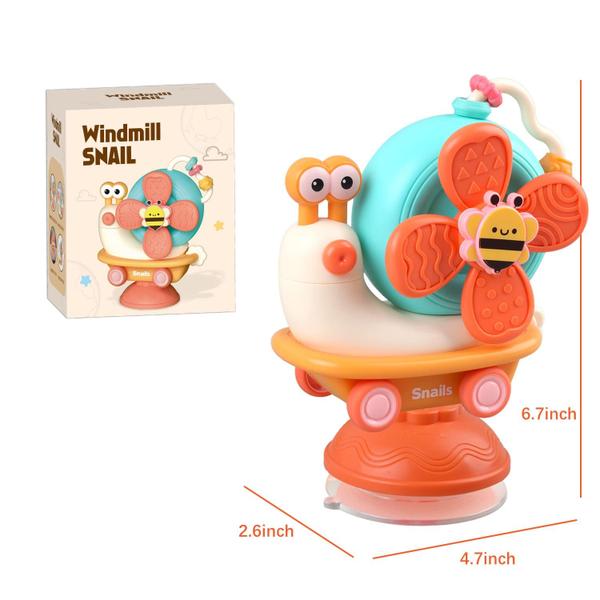 Imagem de Brinquedo sensorial Bobotanco Montessori Suction Cup Spinner Baby