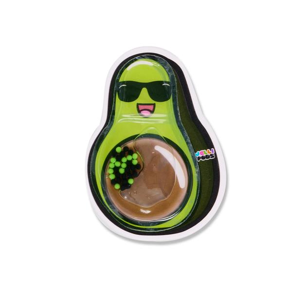 Brinquedo sensorial Ceaco JelliPods Yummy Fruits com 3 adesivos reutilizáveis Imagem de Brinquedo sensorial Ceaco JelliPods Yummy Fruits com 3 adesivos reutilizáveis