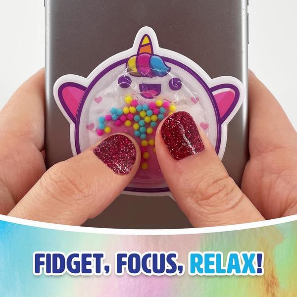 Brinquedo sensorial Ceaco JelliPods Yummy Fruits com 3 adesivos reutilizáveis Imagem de Brinquedo sensorial Ceaco JelliPods Yummy Fruits com 3 adesivos reutilizáveis