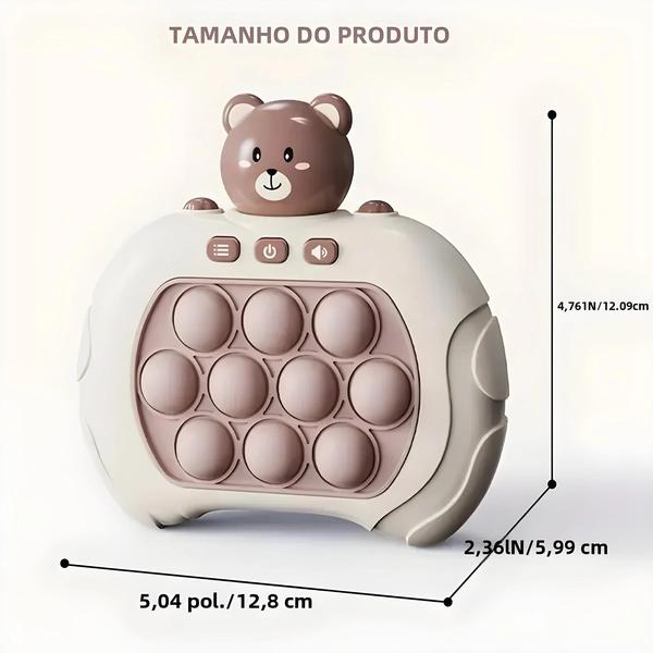 Imagem de Brinquedo Sensorial de Bolhas para Crianças - Console de Descompressão Criativo