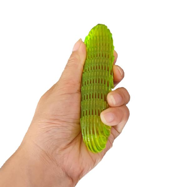 Imagem de Brinquedo sensorial Fidget Worm POWDAPTE para crianças e adultos (8cm)