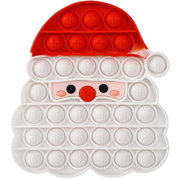 Imagem de Brinquedo sensorial Pop Bubble Fidget AIZIXIN Christmas Papai Noel