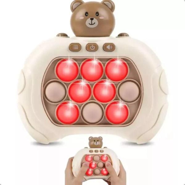 Imagem de Brinquedo Sensorial Pop It Mini Gamer - Fidget Toy Urso