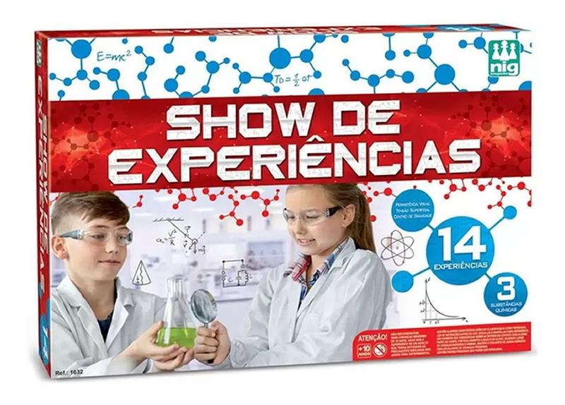 Imagem de Brinquedo Show De Experiências Cientista - Nig Brinquedos