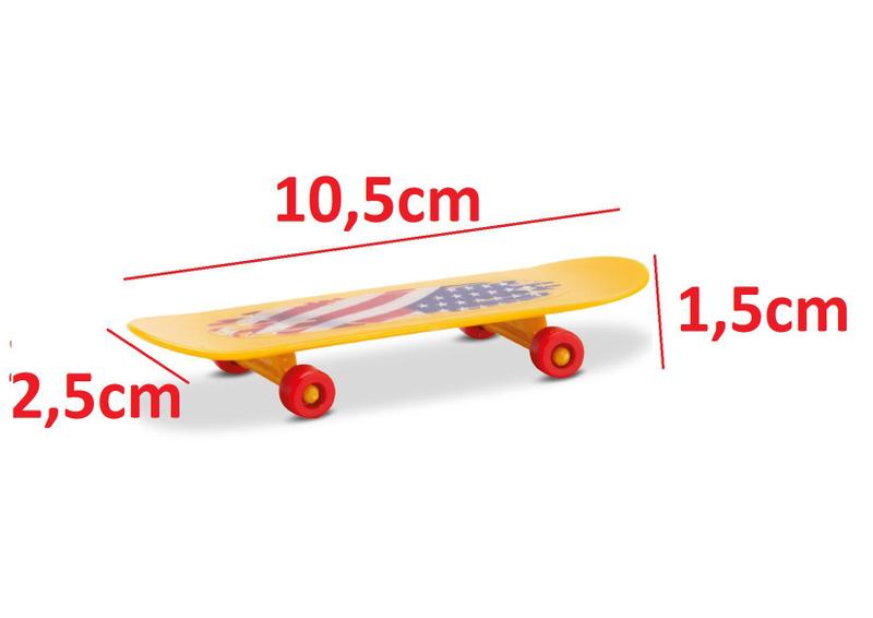 Imagem de Brinquedo Skate de Dedo Sortido Esporte Radical -kit 2 un