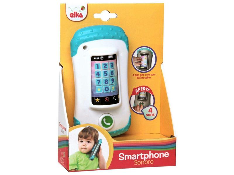 Imagem de Brinquedo Smartphone Sonoro - Elka