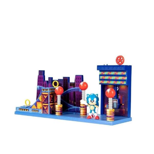 Imagem de Brinquedo Sonic Fase Studiopolis Playset Cenario Candide