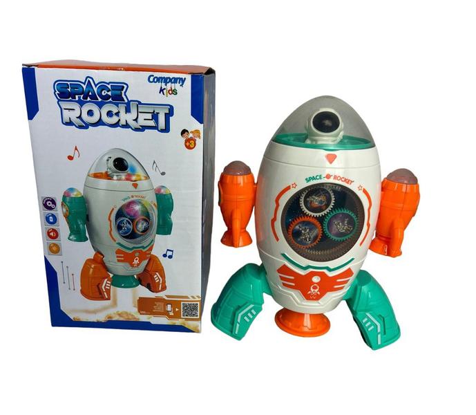 Imagem de Brinquedo Space Rocket c/ som e luz Infantil Sortido