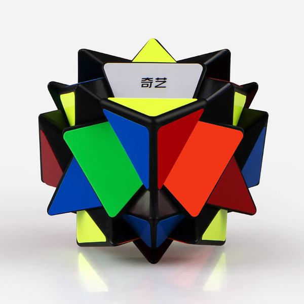 Imagem de Brinquedo Speed Cube ZHildChen 3x3x3 Axis Dysmorphism Black