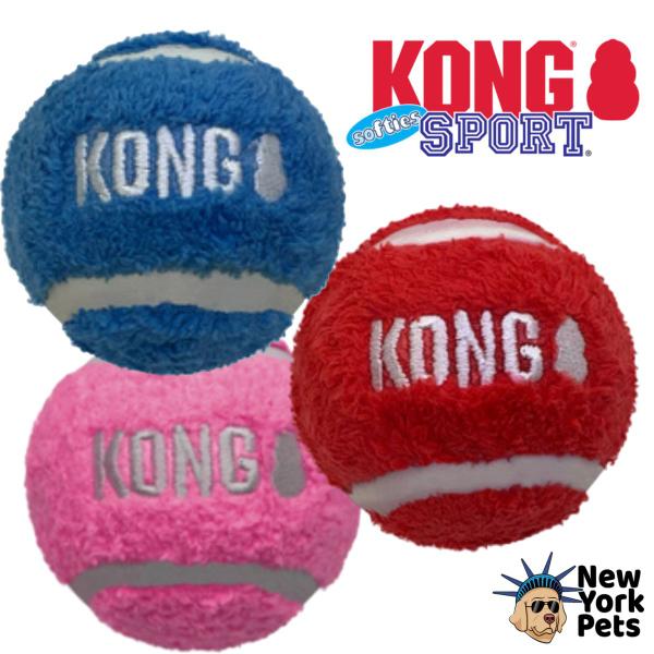 Imagem de Brinquedo Sport Softies Balls Assorted Bulk Bola Tennis Azul Para Cães Pequeno