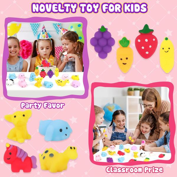 Imagem de Brinquedo Squishy FUNNYB&G Mochi Squishies 24 unidades para crianças e adultos