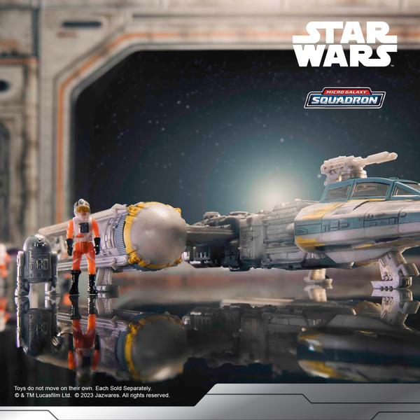 Imagem de Brinquedo STAR WARS Micro Galaxy Squadron Gold Leader's Y-Wing