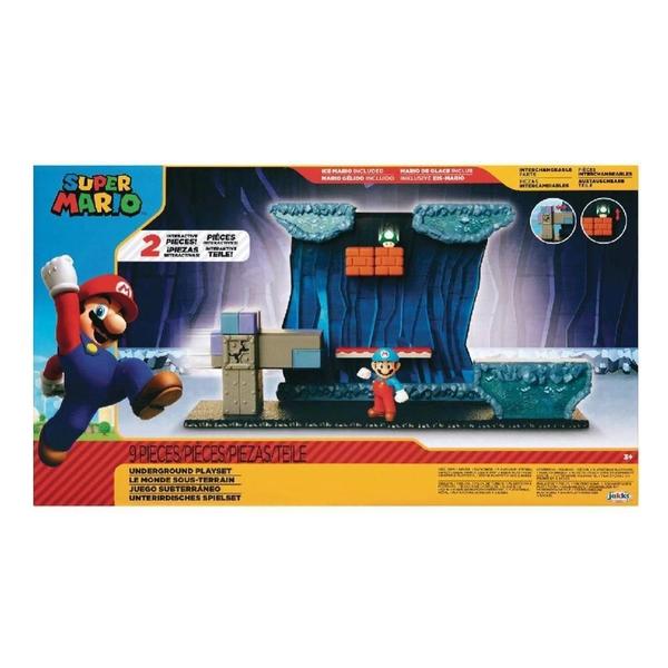 Imagem de Brinquedo Super Mario Underground Playset Candide 3084