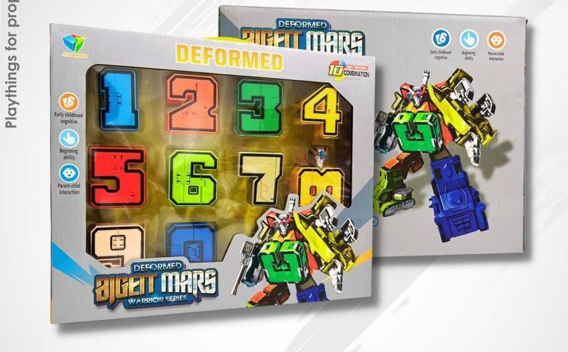 Imagem de Brinquedo Super Transformers - Aprendendo Números Brincando Numeros em ação - TOYS