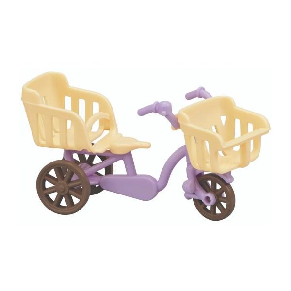 Imagem de Brinquedo Sylvanian Families Conjunto Passeio de Bicicleta Mamãe Gato Primavera Epoch