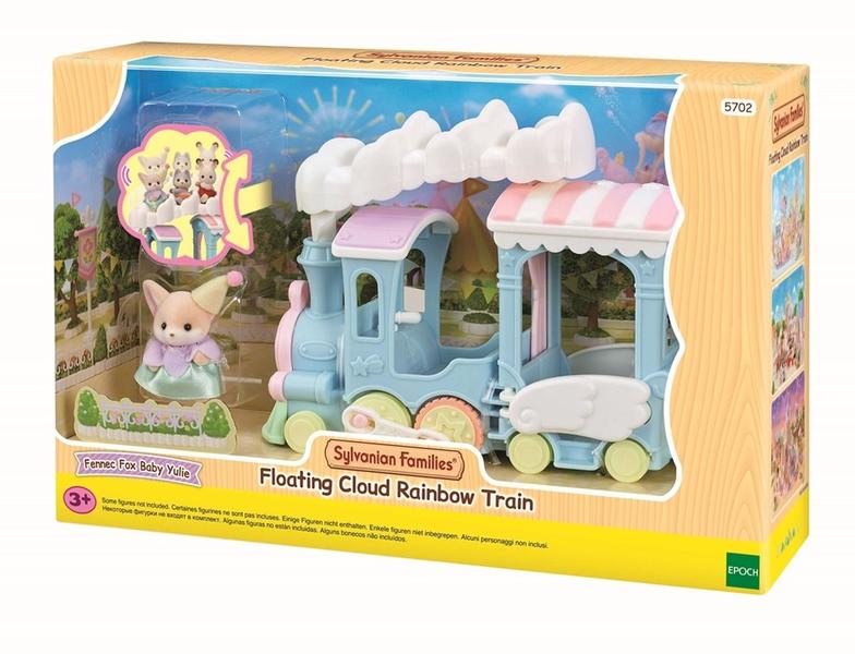 Imagem de Brinquedo Sylvanian Families Trem Arco Iris Flutuando Na Nuvem - Epoch 5702