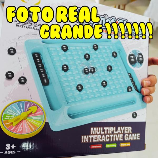 Imagem de Brinquedo Tabuleiro Magnetico Xadrez Estrategia Presente Criança