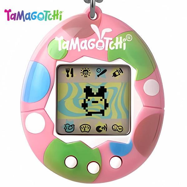 Imagem de Brinquedo Tamagotchi Edição Limitada Páscoa Rosa Flowers F01489 - Fun