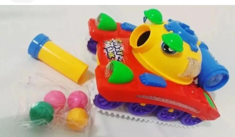 Imagem de Brinquedo Tanque Maluco Atira Bola Com Luz E Música e muito divertido.