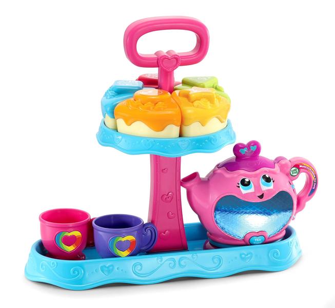 Imagem de Brinquedo Tea Party LeapFrog Musical Rainbow com conjunto de brinquedos de 9 peças