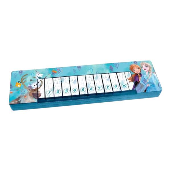 Imagem de Brinquedo Teclado Piano Musical Infantil Personagens Disney Frozen