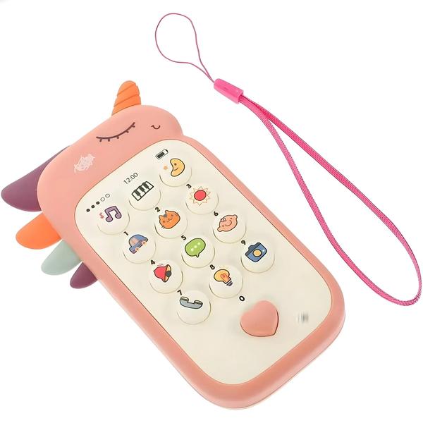 Imagem de Brinquedo Telefone Musical Educacional para Bebês - Aprendizagem Precoce