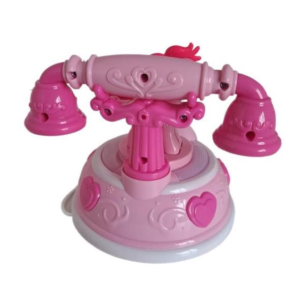 Imagem de Brinquedo Telefone Musical Pilha Sons Luz Divertido