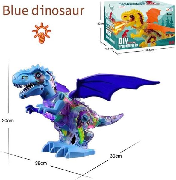 Imagem de Brinquedo tiranossauro Rex que solta fumaça com luzes