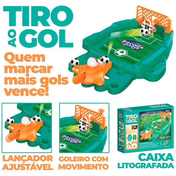 Brinquedo Tiro Ao Gol Tabuleiro Futebol De Mesa Infantil Divertido