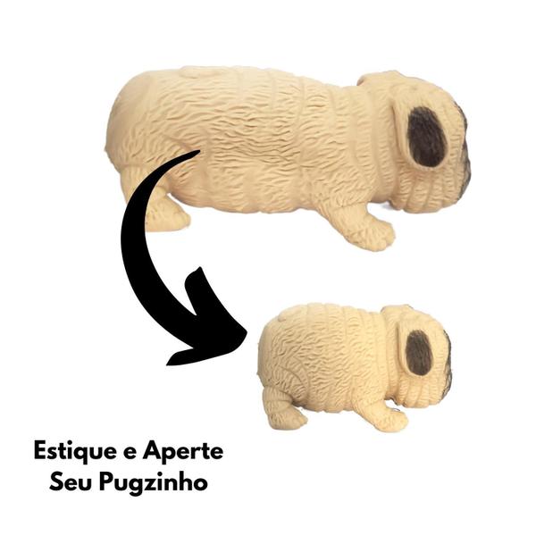 Imagem de Brinquedo Toy Anti-Stress Cachorro Pug Fofy Estica Infantil