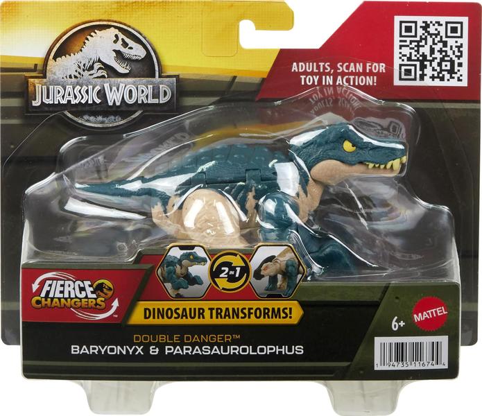 Imagem de Brinquedo transformador Mattel Jurassic World Fierce Changers